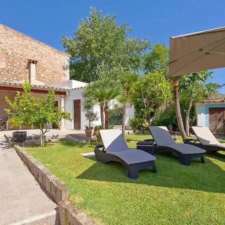 Casa Pont Roma, Garden And Pool In Villa Pollenca